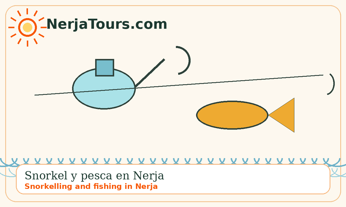 Snorkel y pesca en Nerja / Snorkelling and fishing in Nerja