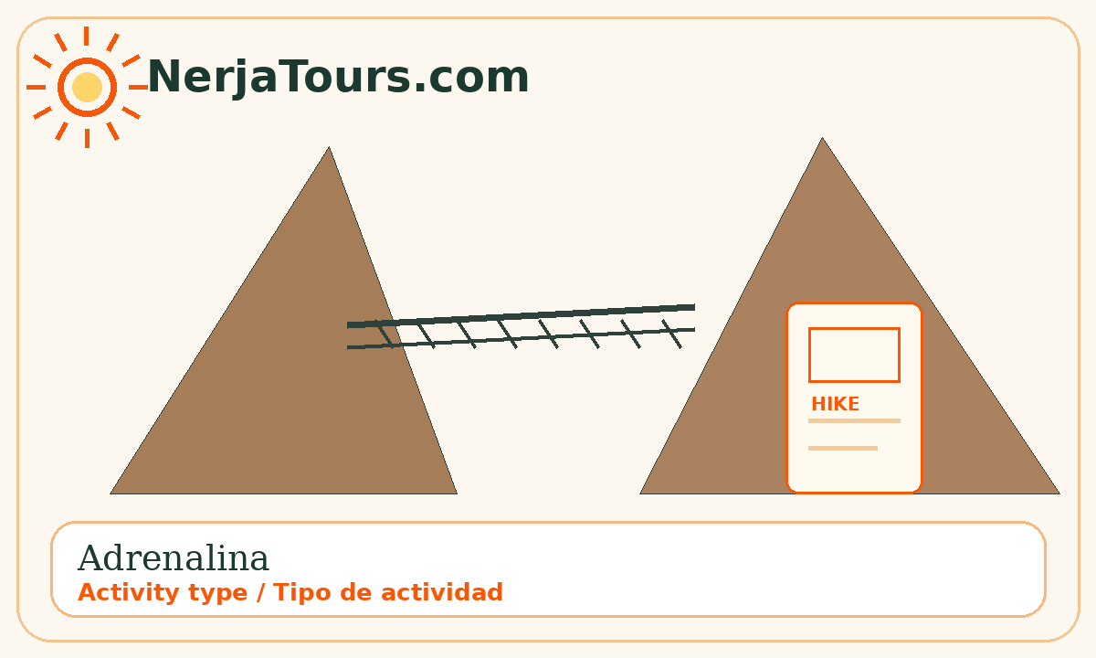 Tipo de actividad: adrenalina
