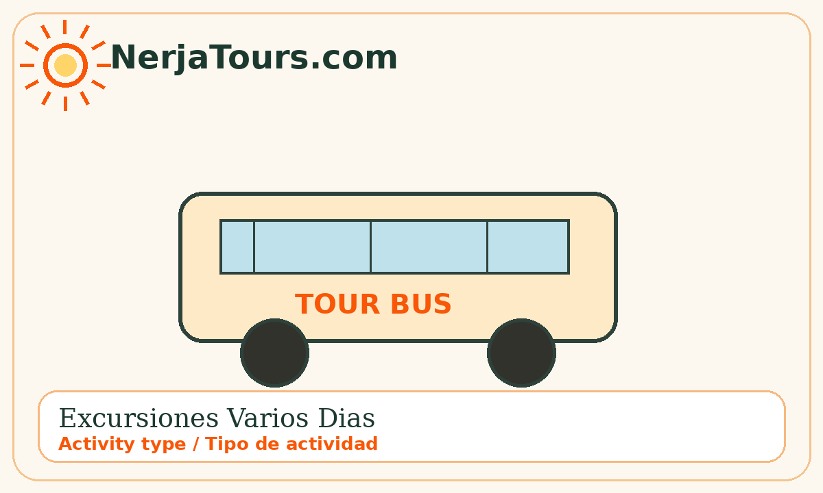 Tipo de actividad: excursiones varios dias