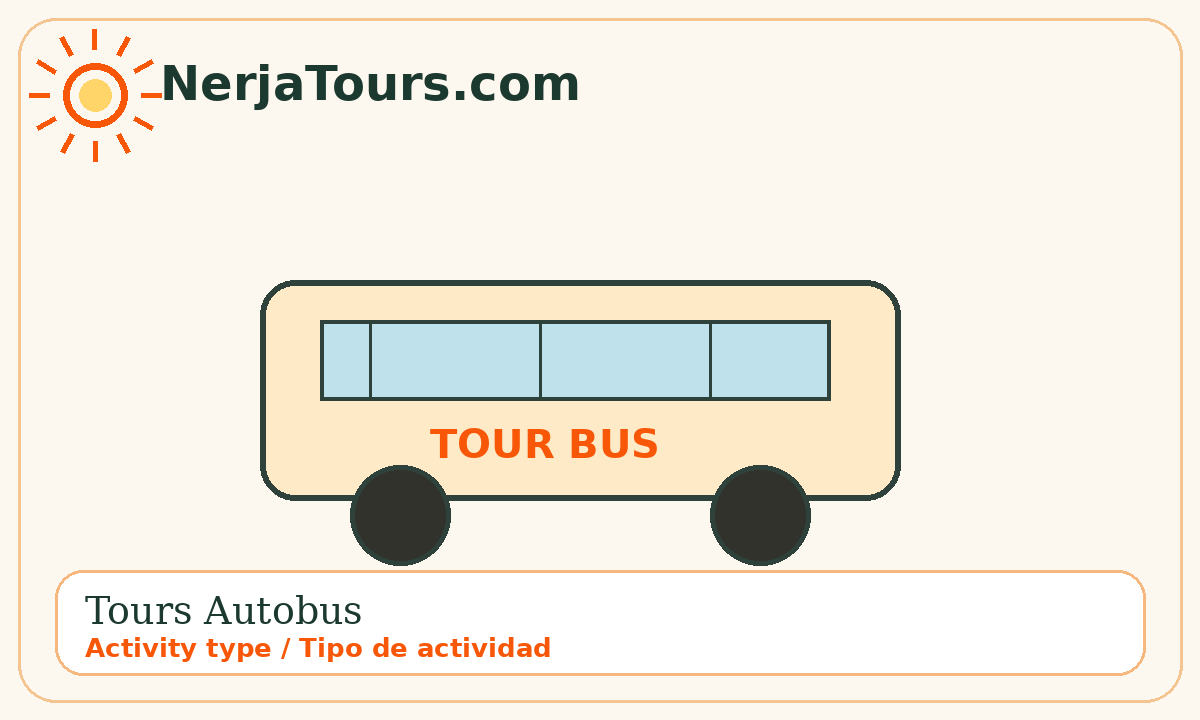 Tipo de actividad: tours autobus