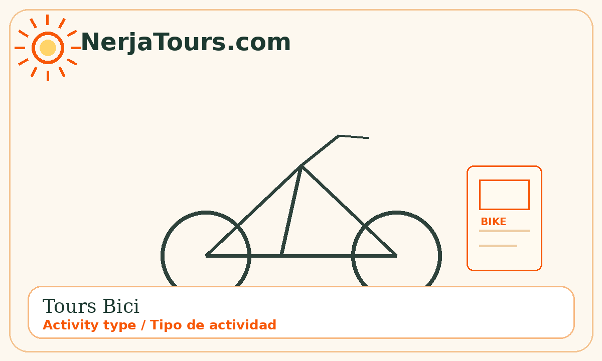 Tipo de actividad: tours bici