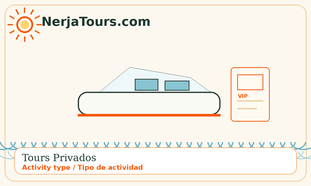 Tipo de actividad: tours privados
